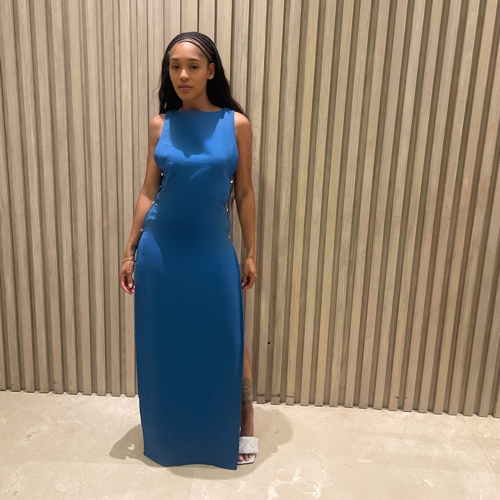 Blue maxi